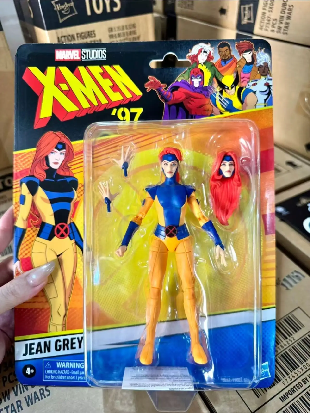 

Hasbro Marvel Legends 97X Warman Piano Grey Винтажная подвесная карточка 6-дюймовая подвижная кукла Ручная кукла