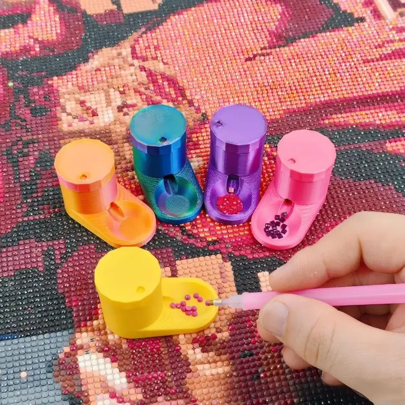 Bohrer-Sortierplatte, 3D-gedrucktes Schnellwechsel-Diamantbohrer-Sortierwerkzeug, Diamantkunst-Zubehör für 5D DIY-Bastelarbeiten – Detail 3