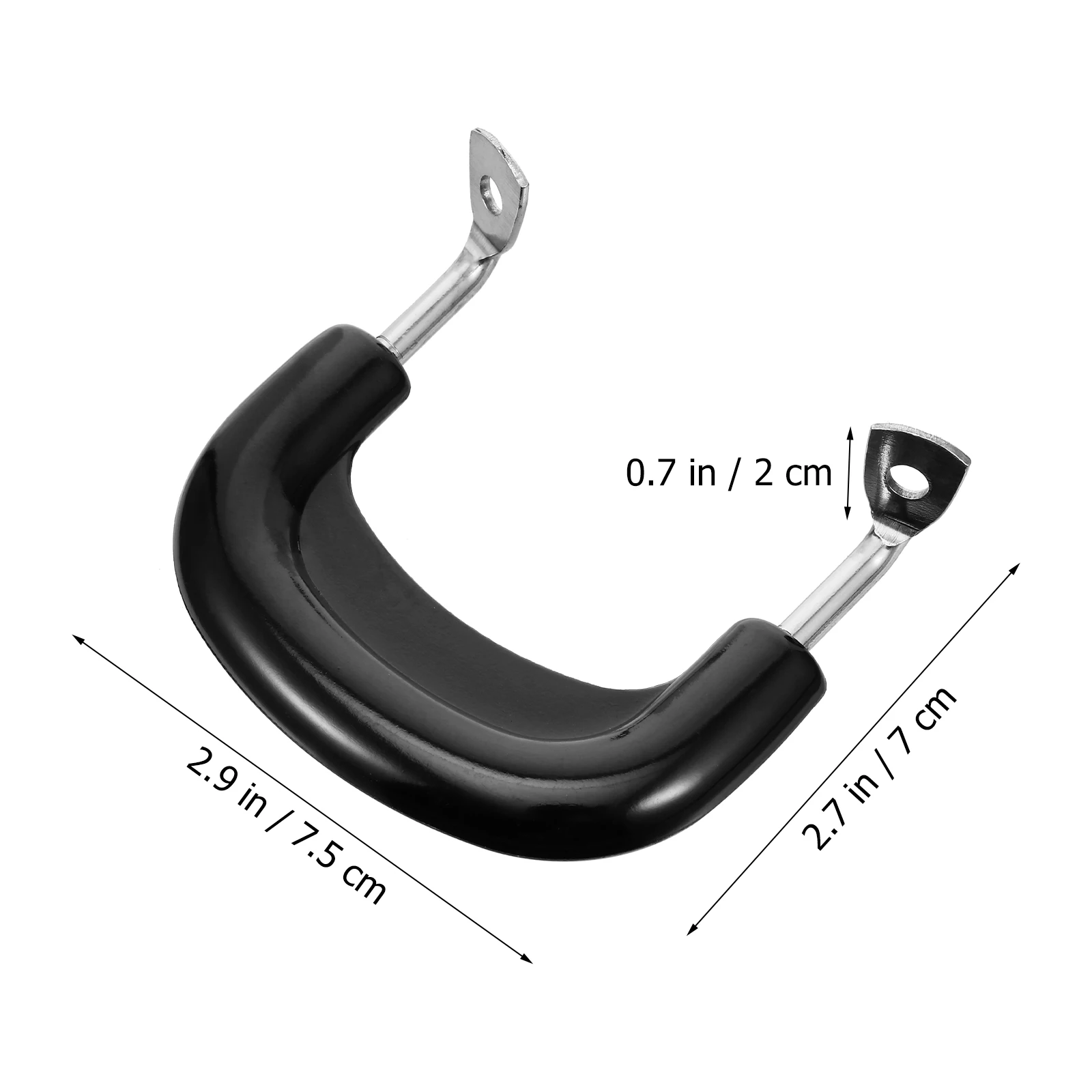 

6pcs Pot Handles Cookware Accessories Replacement Side Handles for Pans Insulated Anti Rust Kitchen Parts