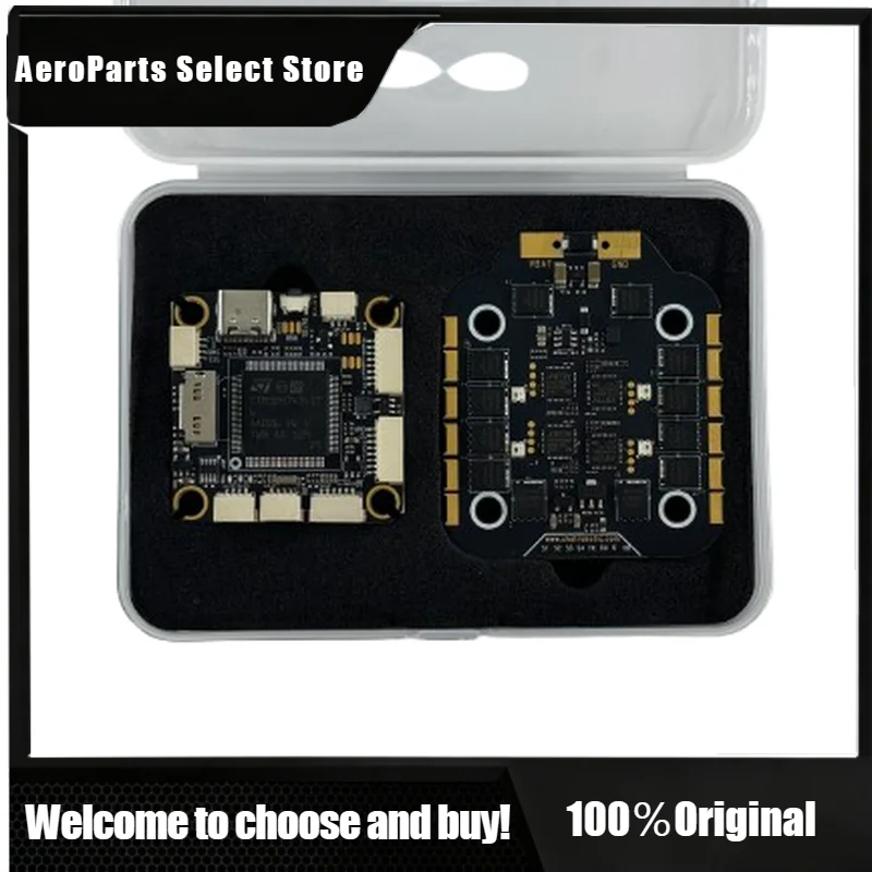 AeroParts2026 H743 Standard Stack + 75A ESC 4 in 1 30x30 hole - STM32H723VGT6 480MHz FC CAN FD IP67 Plug & Play for Cinema Dr-on