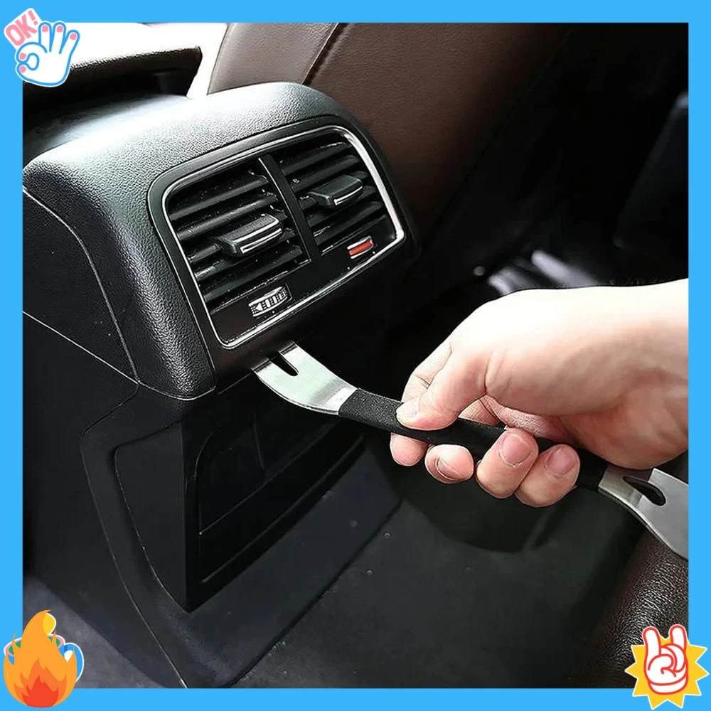 Profesjonalne narzędzia do naprawy samochodów, łom ze stali nierdzewnej do demontażu paneli drzwiowych, montażu systemów audio i nawigacji, narzędzia dekoracyjne.