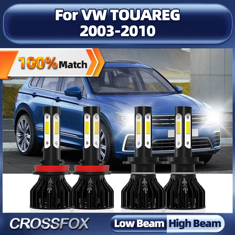 LED Canbus 40000LM 240W 3570 CSP fari Auto 6000K luci Auto bianche 12V per VW TOUAREG 2003-2005 2006 2007 2008 2009 2010