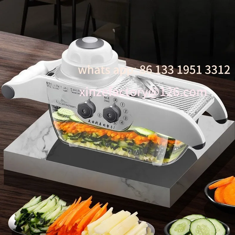 Lemon slicer Household multi-functional vegetable cutting artifact Milk tea shop Commercial fruit slicer Potato slicer
