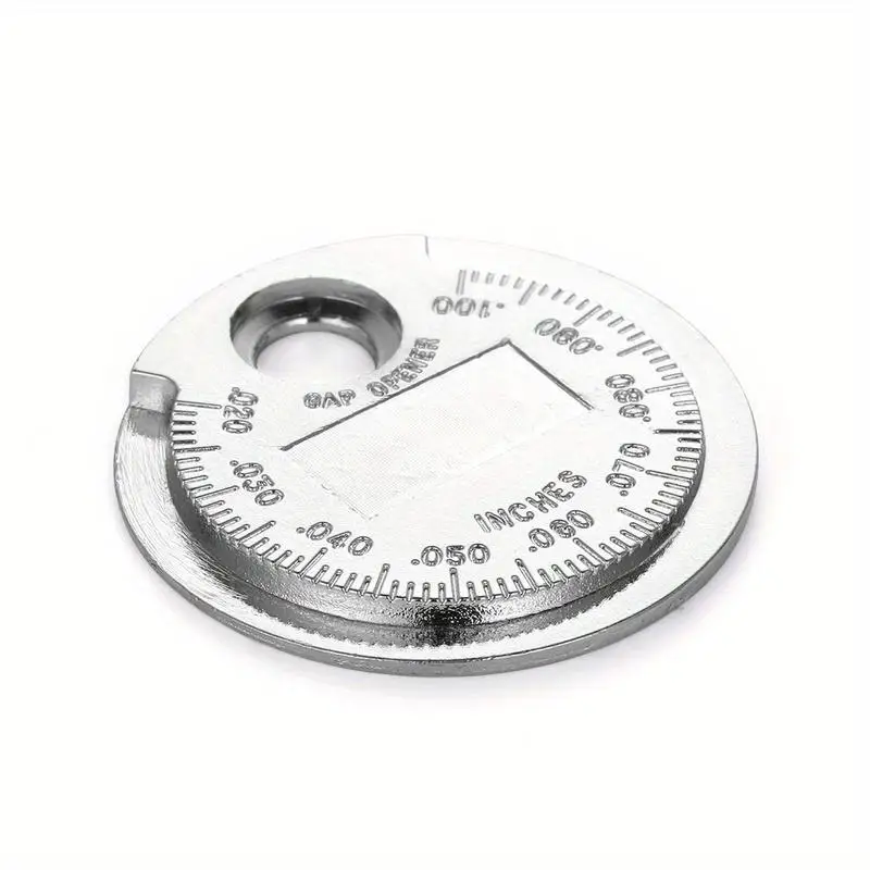 1Pc Precision Coin Type Gauge for Spark Plug Measurement 05 To 25mm Perfect Auto Repair Tool
