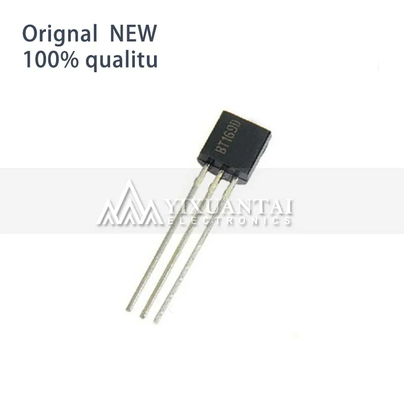 10pcs/lot BT169D BT169 TO-92 Triacs Thyristor SCR 400V 9A 3-Pin new original In Stock YXT
