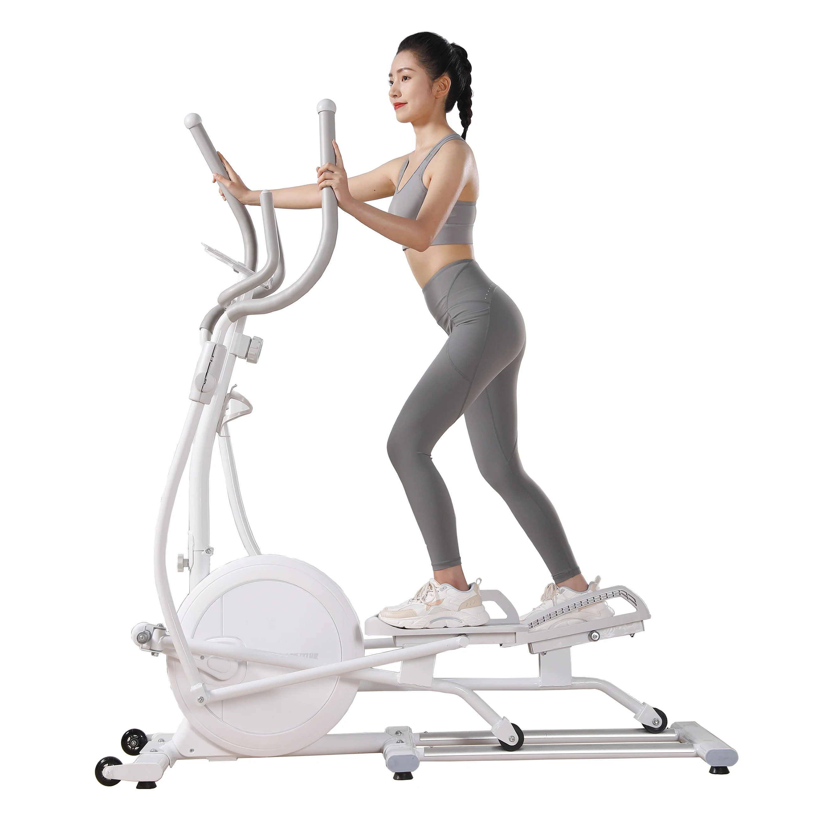 

Factory Direct Wholesale Cross Trainer Ultra-quiet Exercise Bike Indoor Bicycle Cycling Elliptical Trainer