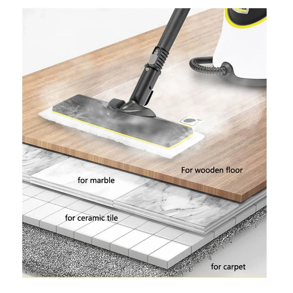 Mop for Karcher EasyFix SC2 SC3 SC4 SC5 steam mop, super absorbent, easy to install