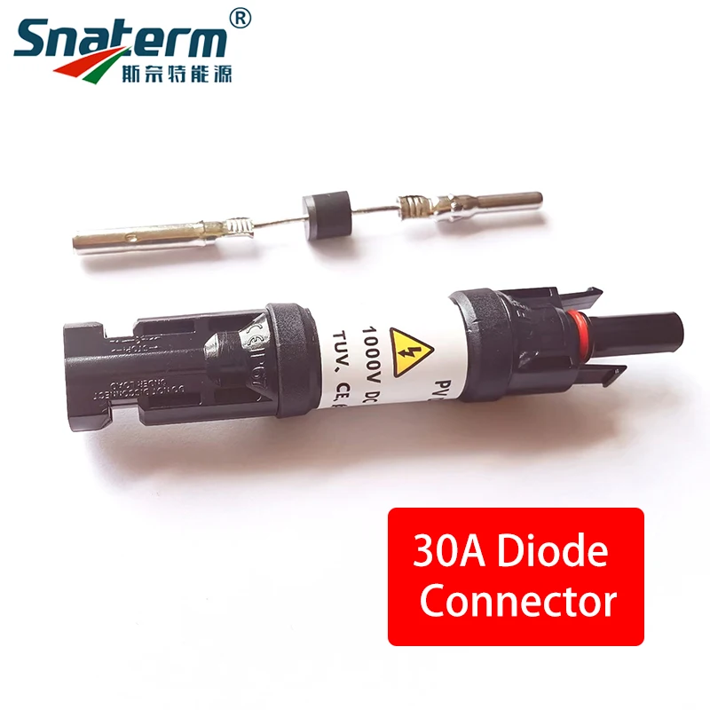 5/10 stks 10A 15A 20A 30A Beste kwaliteit diode verbinding Blokkeren Diode om zonnepanelen in parallelle Solar diode connector - afbeelding 1