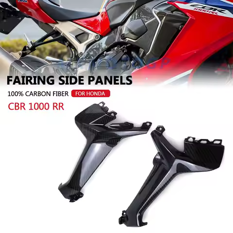 For Honda CBR1000RR CBR 1000 RR 2017 2018 2019 100% Carbon Fiber Side Panels Fairings Motorcycle Accessories