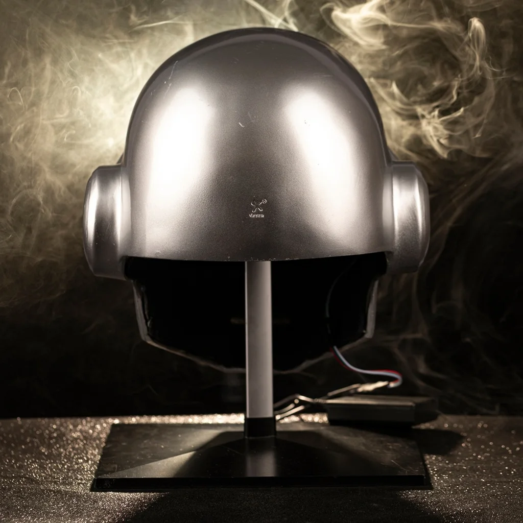 Xcoser Hełm Daft Punk z Podświetleniem LED Thomas Bangalter Maska Cosplay Repliki z Żywicy