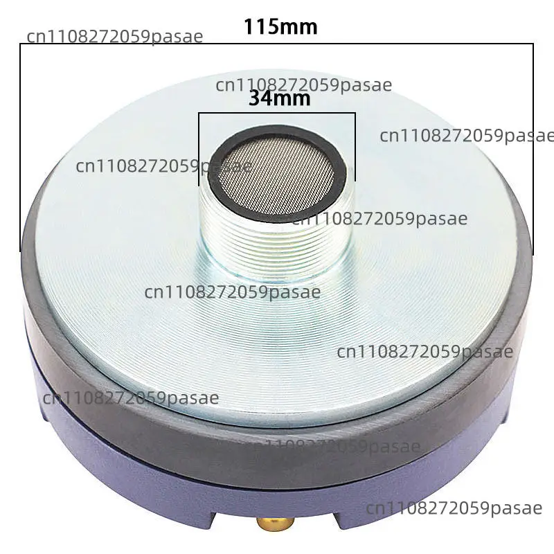 

Высококачественный 300-ваттный 115-мм магнитный 8-омный титановый твитер с 44-мм звуковой катушкой