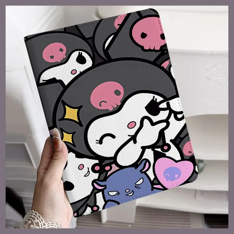 

Настольный чехол с рисунком Куроми для Xiaomi 5 6 7 Pro 6SPro Redmi Pad SE Pad Pro 12,1 дюйма из искусственной кожи с наклейками на ручку, откидная крышка