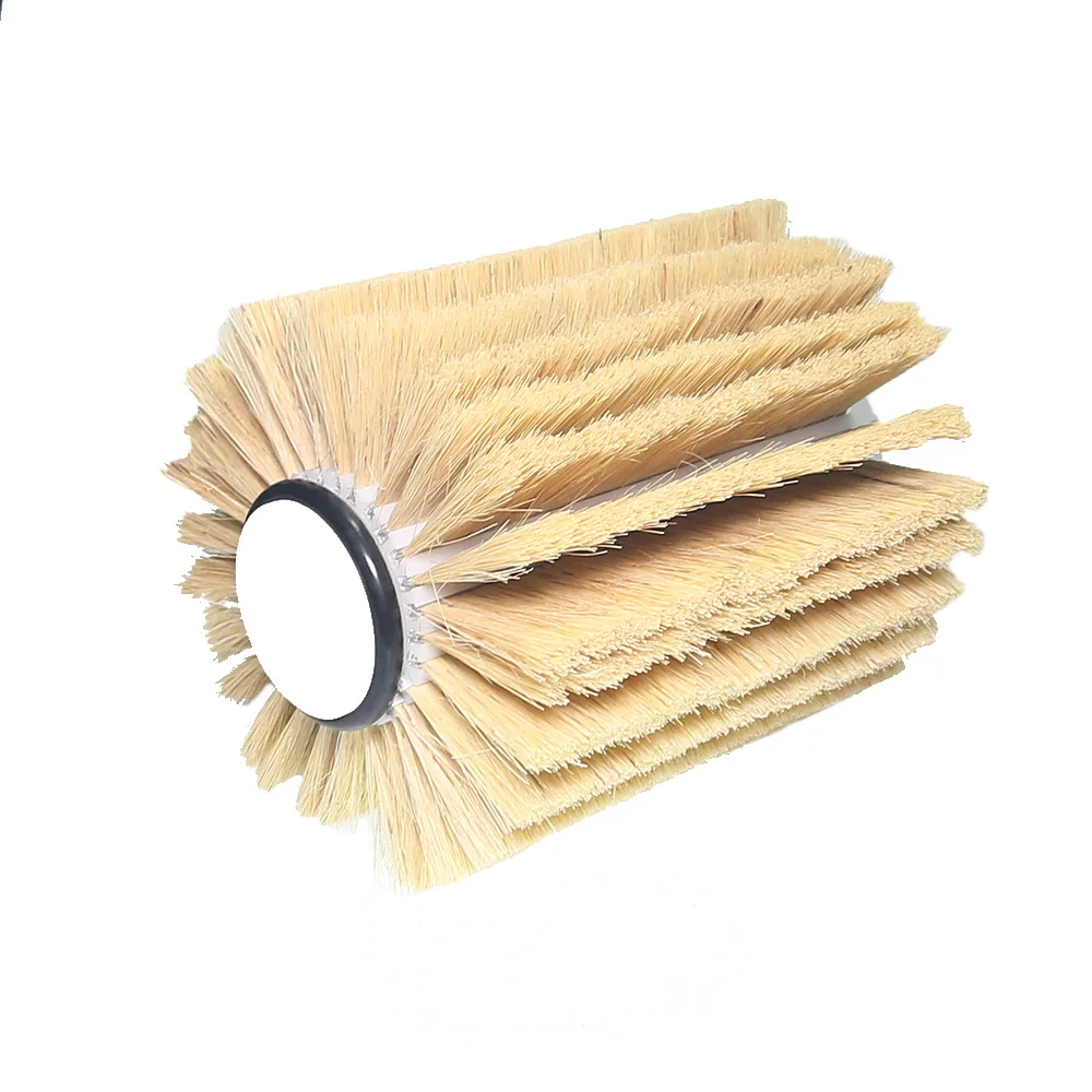 ضياء. 200 مللي متر x L. 220 مللي متر x ثقب 25.4 مللي متر السيزال جلخ الرملي القماش إطارات لامعة فرشاة ل لوح خشبي طحن التلميع #3