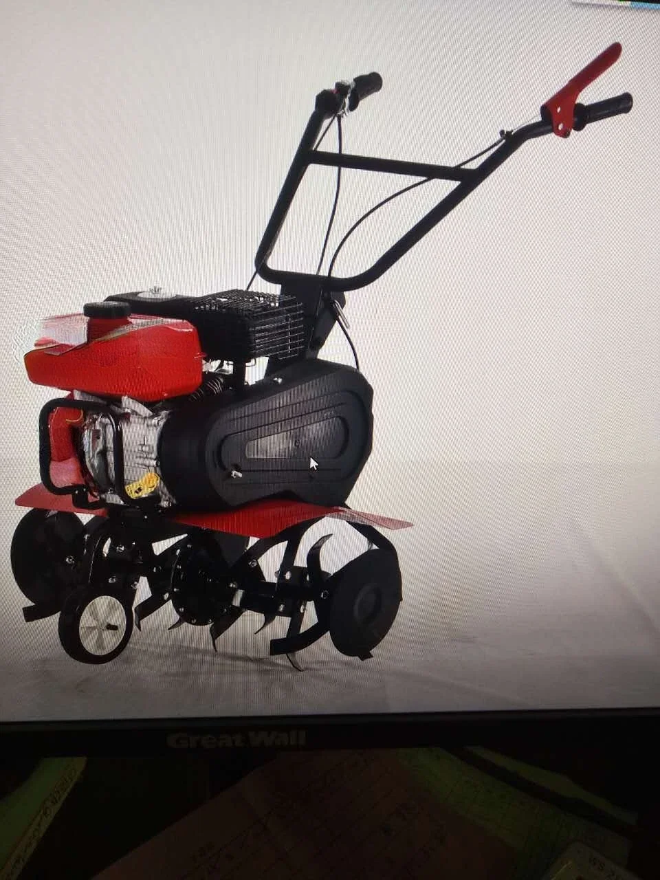 Benzine-Aangedreven Micro-Tiller Pastoraal Beheer Landbouwripper 52cc Cultivator