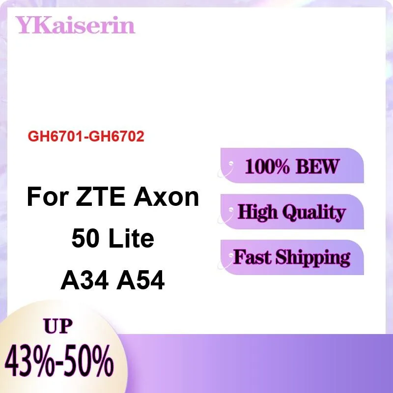 

Стабильный источник питания емкостью 5000 мАч, высокая производительность для Zte Axon 50 Lite A34 A54 GH6701-GH6702, аккумулятор для мобильного телефона