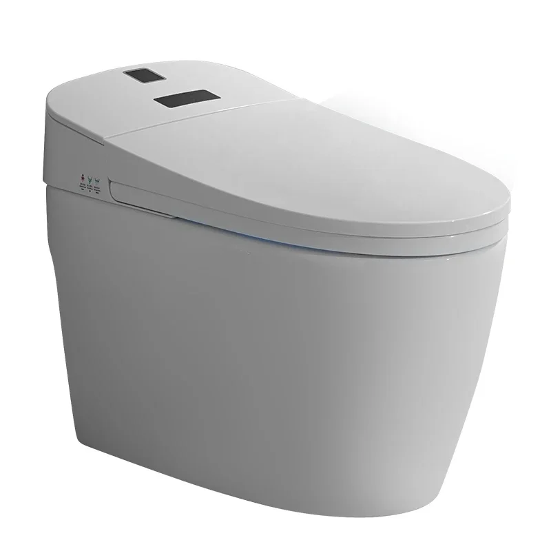 High End Auto Washing and Cleaning Function Automatic Intelligent Toilet with Controller Floor Mounted Smart