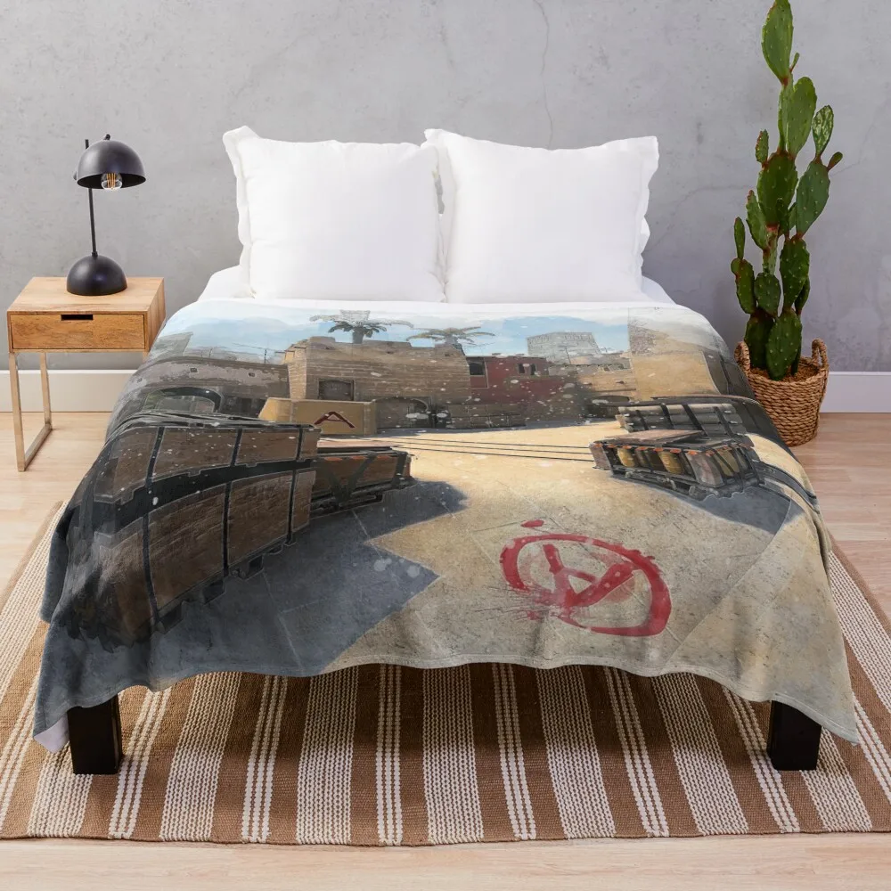 Mirage CSGO Poster in Watercolour Poster Throw Blanket Vintage for babies fluffy decorative Blankets