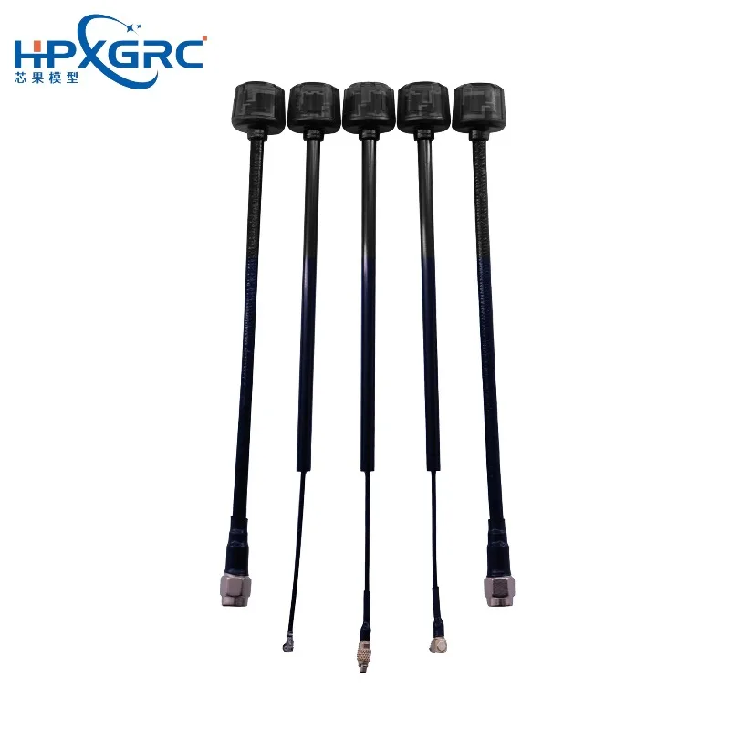 HPXGRC 5.8G FPV هوائي إصدار طويل RHCP، لطائرة رباعية RC 5.2-6 جيجا هرتز بدون طيار، إشارة حرة محسنة ذاتية الصنع
