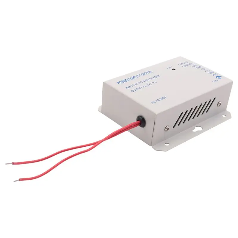 Access Control Power Supply Transformer Door System Adapter AC110-240V Covertor System Machine White DC12V 3A