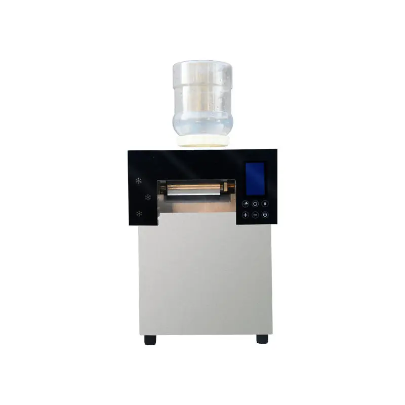 160kg New Commercial Ice Maker Machine For Coffee Shop And Bar Multifunctional Snow Ice Machine NBJ-160F