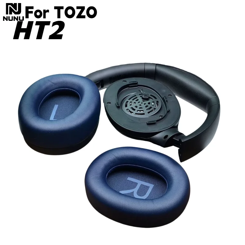 

NUNU Replacement Protein skin Memory Foam Ear Cushion with buckle For TOZO HT2/HT 2 Headset Earmuffs