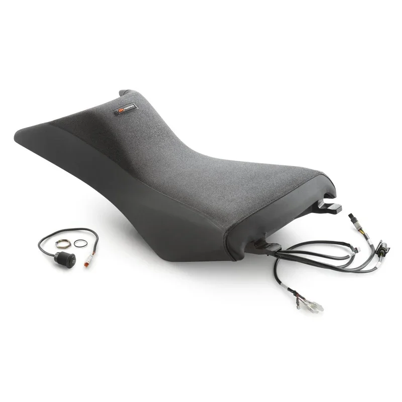 790ADV/790ADVR modified heated front and rear seats, split seat cushions, 2019-2022 models
