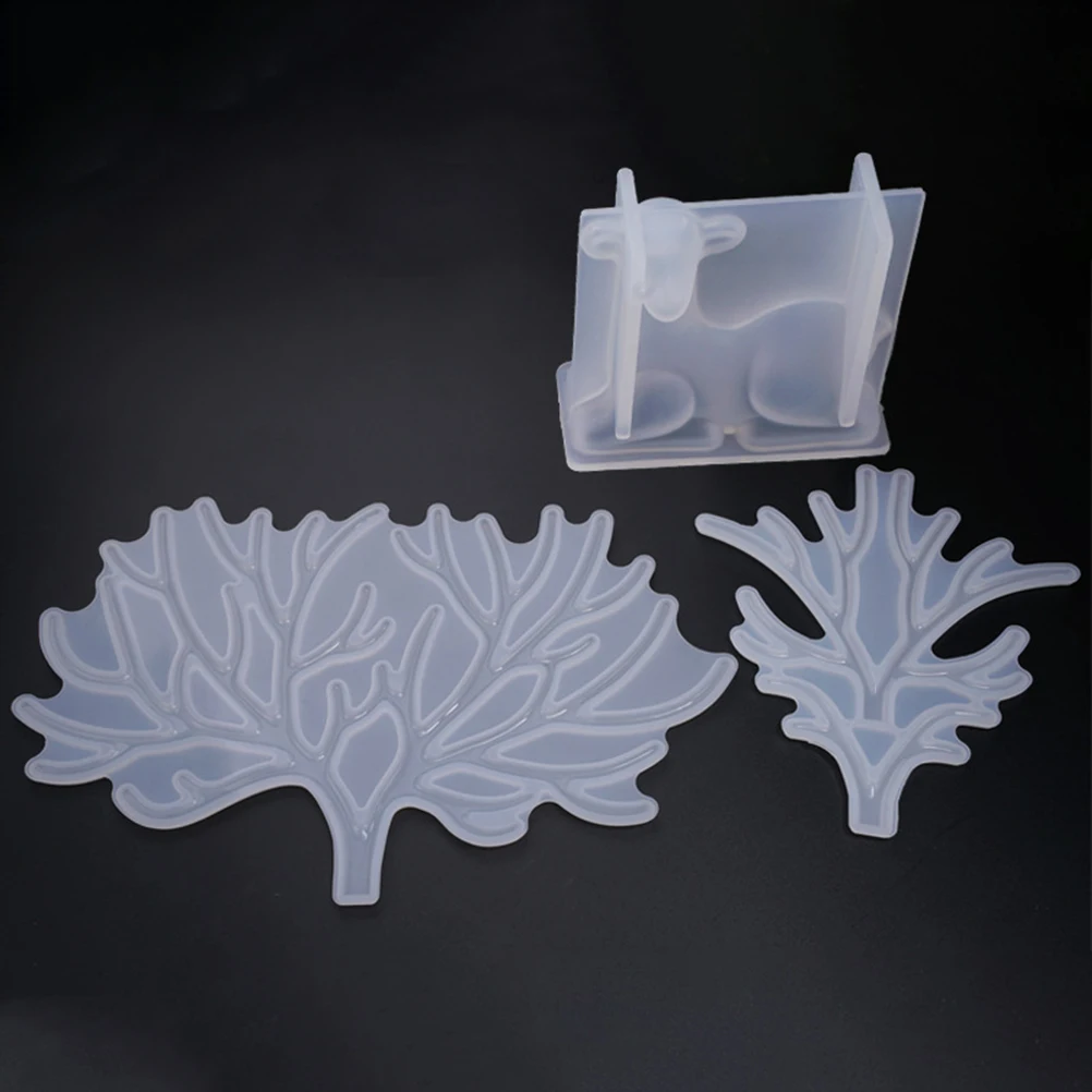 

Tear-resistant Silicone Molds for DIY Crafts Epoxy Pendant Making White Flexible Jewelry Accessoriessilicone mold