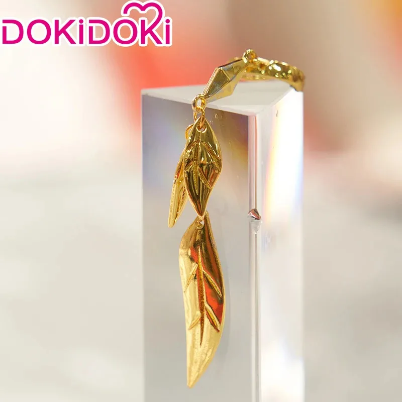 LQIN STOCK Tighnari شعر مستعار لعبة Genshin تأثير شعر مستعار تأثيري DokiDoki Tighnari تأثيري الشعر Dendro Sumeru مرونة الأذن هالوين