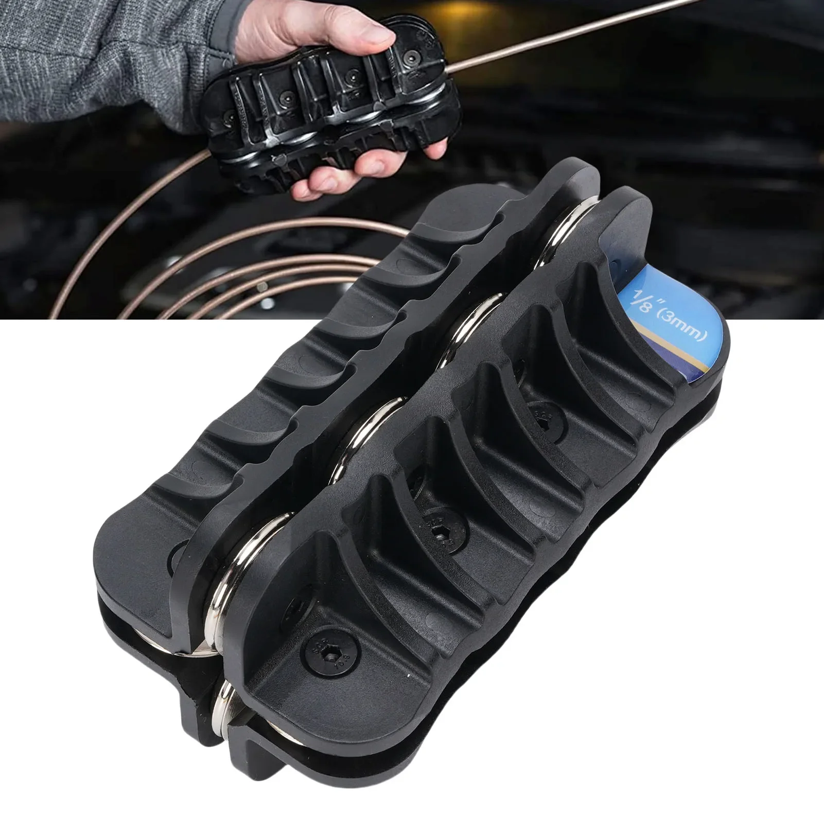 

Ручной выпрямитель для труб 1/8 дюйма (3 мм), для медных и алюминиевых труб, инструмент для ремонта труб