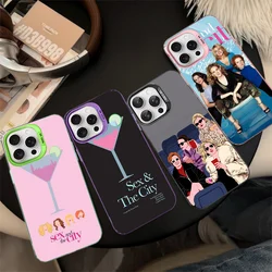 Sex And The City Phone Case For IPhone 16 15 14 13 12 11 Pro Max X XR XSMAX 8 7 Plus Matte Shockproof Back Cover