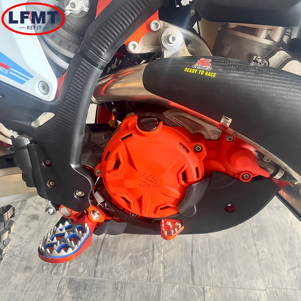 Baru 2024 untuk KTM EXC XCW XC-W 250 300 TPI Pelindung Kopling Penutup Pelindung Pengapian PRO 2T untuk Husqvarna TE TE untuk GasGas MC EX EC