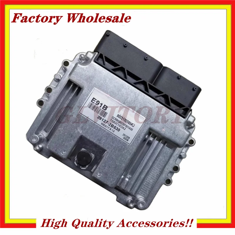 Engine Computer Board ECU ECM E91B MEG17.9.12 Electronic Control Unit 39127-2B530 391272B530 For Hyundai