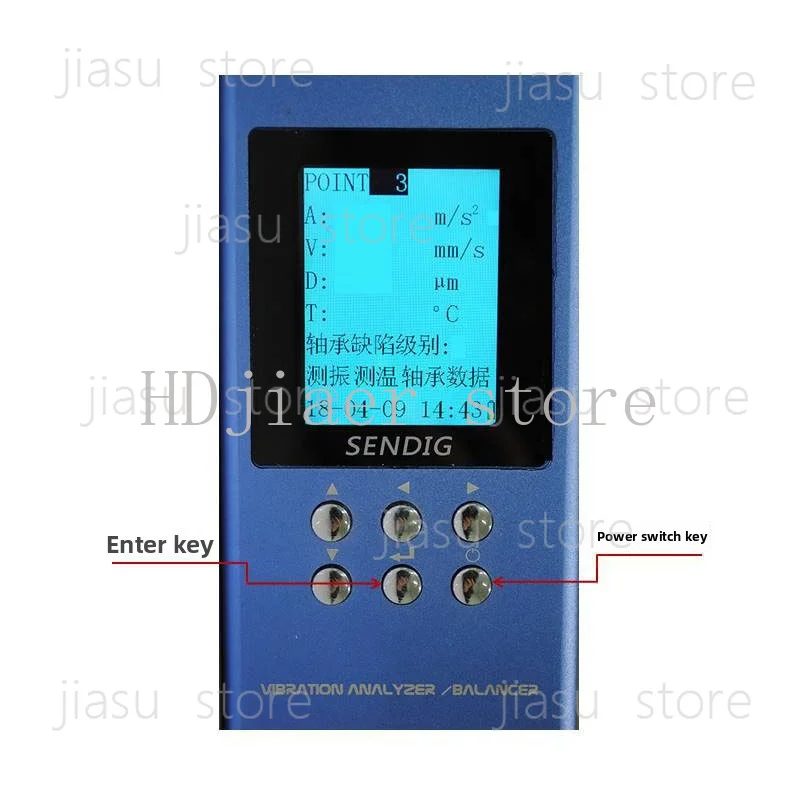 

Bearing tester, motor fan bearing, dynamic bearing measurement, S911A multi-parameter rolling bearing