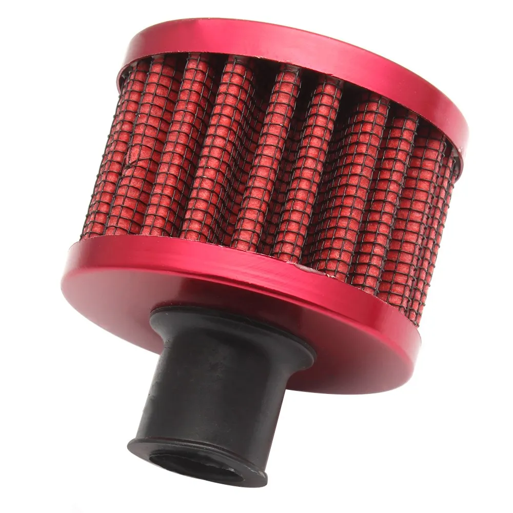 Universal 12mm Air Filter for Motorcycle Cold Air Intake mushroom style High Flow Crankcase Vent Cover Mini Breather Filters