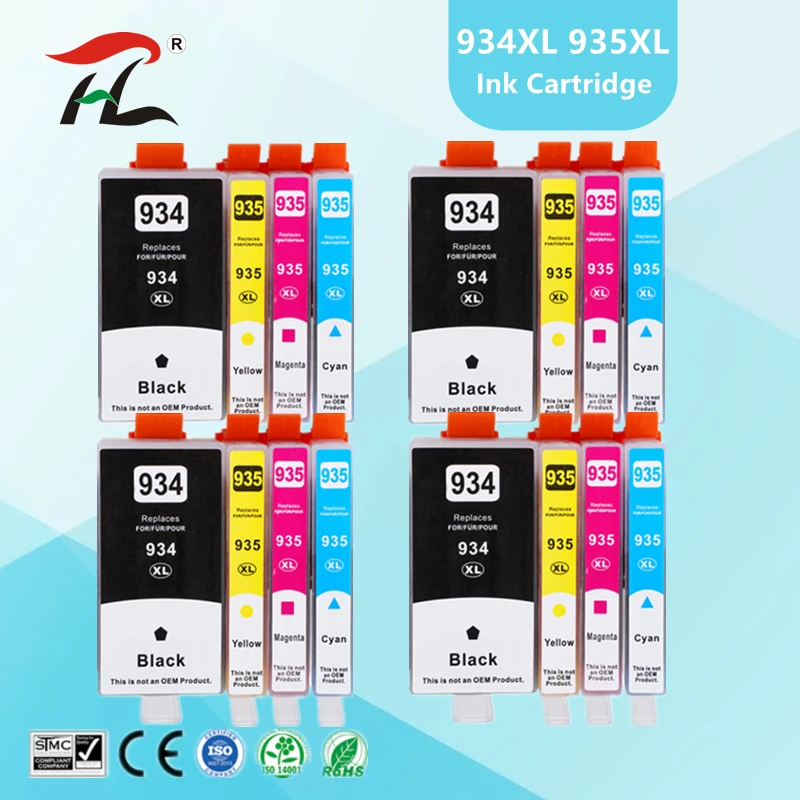 

Ink Cartridge For HP 934XL HP 935XL 934XL 935XL 934 935 for hp934 For HP Officejet Pro 6812 6830 6815 6835 6230 6820 printer