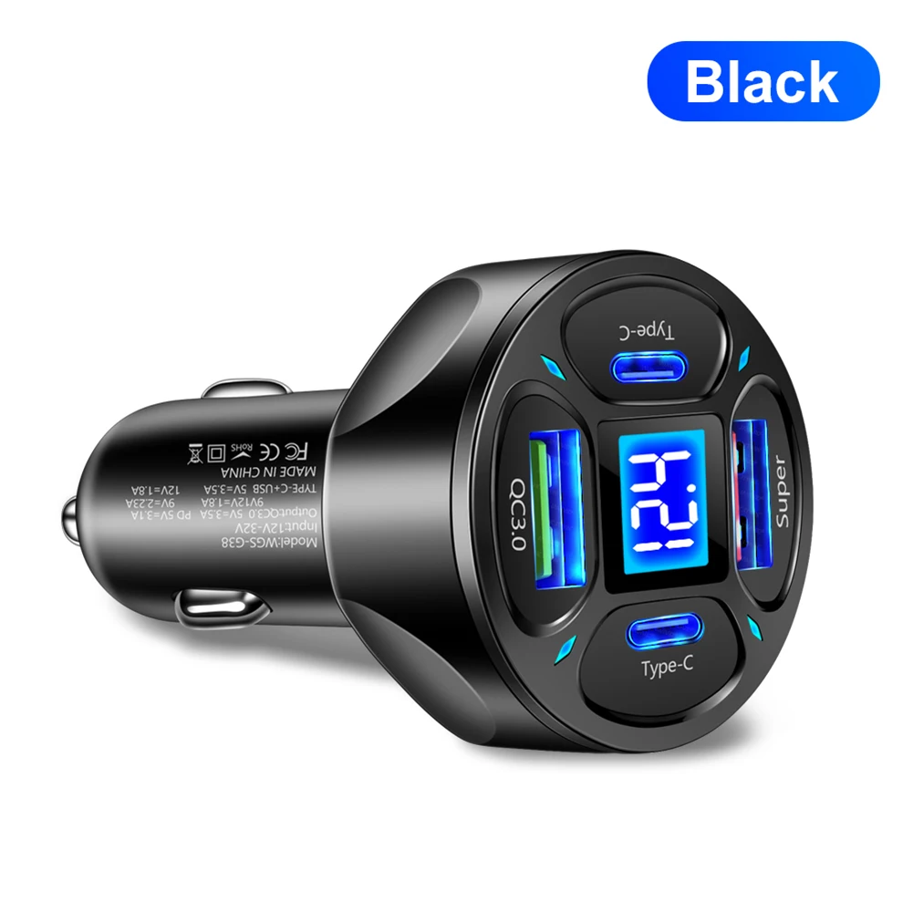 Compatible With Models PD Charger High Gloss Outer Case LED Display PD Charger USB Port PD Charger USB PD