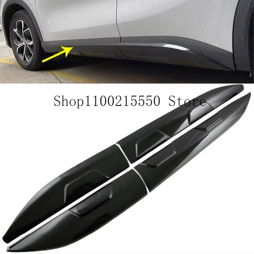 For BYD ATTO 3 Yuan Plus Accessories 2022-2023 Car Decorative Body Scratch-Proof And Crash-Proof Strip Door Side Trims Edging