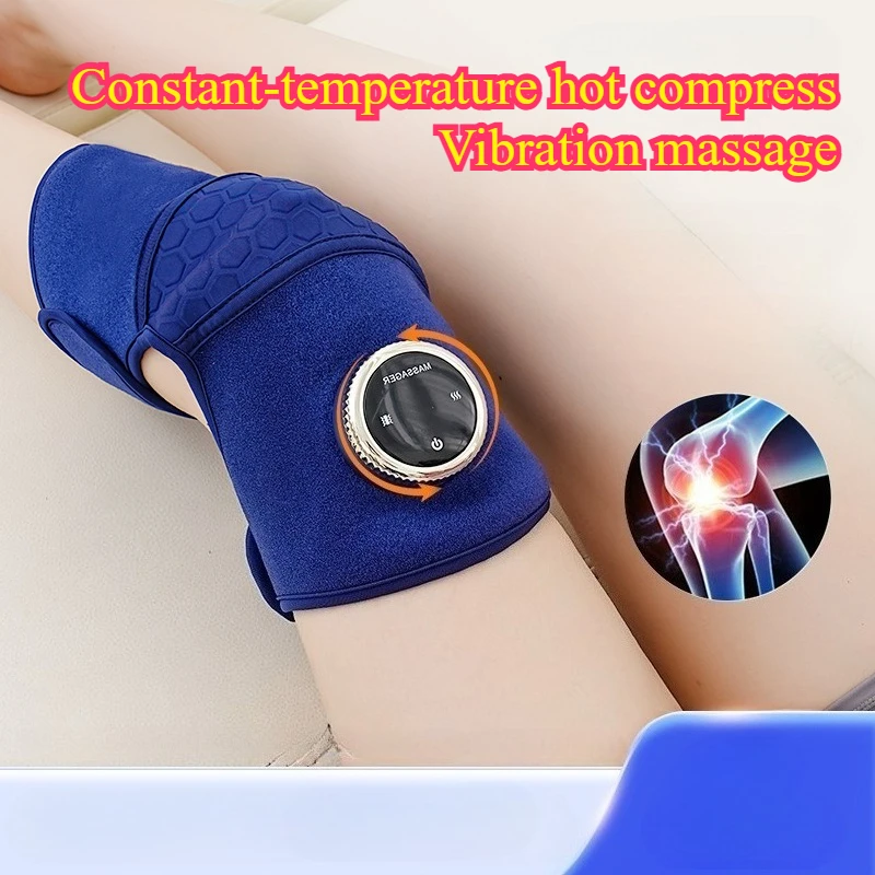 

Wireless Heated Knee Massager Vibration Therapy Pad for Joint Pain Relief Electric Warm Wrap Shoulder Leg Heating Pad