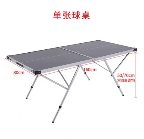 Small Portable Ping Pong Table Mini Foldable Indoor Table Tennis Table