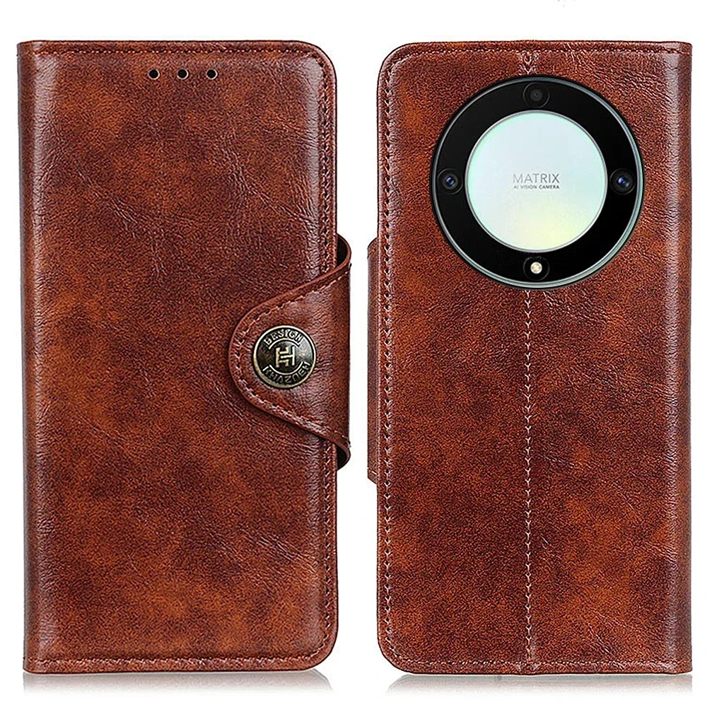 New Style Honor 90 Pro Magic 6 Lite 5 X6 X8A Flip Case Luxury Leather Cover Funda Magic 5 X6A X7 B X9 A X8 X7A X6s X9A X9B X8B W