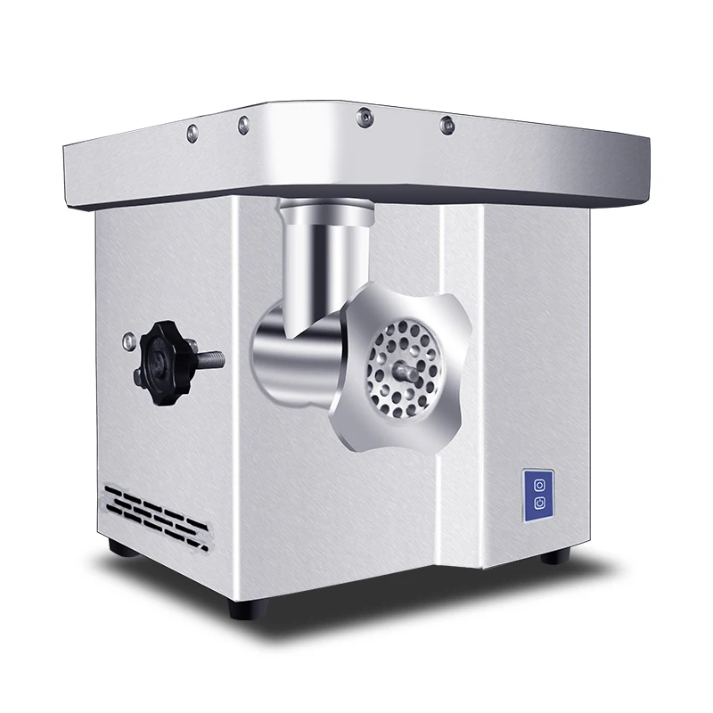 New Full Automatic Food Grade Industrial Commercial Electric Meat Grinder with Motor for Restaurant and Farm Use