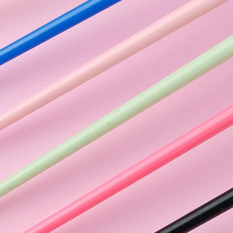 Set pennelli acrilici in nylon a punta tonda da 10 pezzi per acquerello