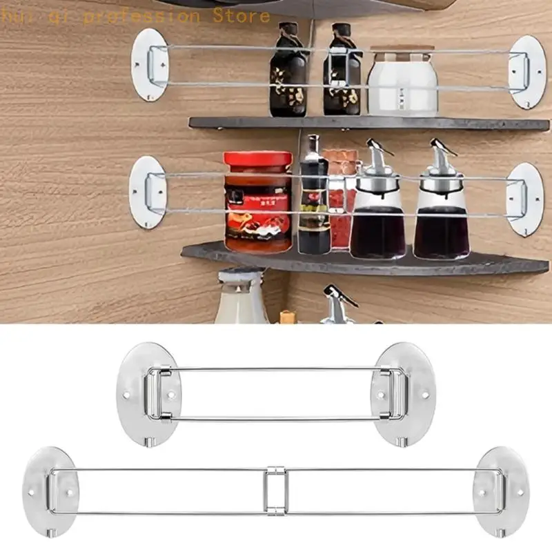 Yacht-Waschraum-Aufbewahrungsstange, selbstklebende Duschstange aus Edelstahl für Wohnwagen-Badezimmer, kleine Duschecken und – Detail 9