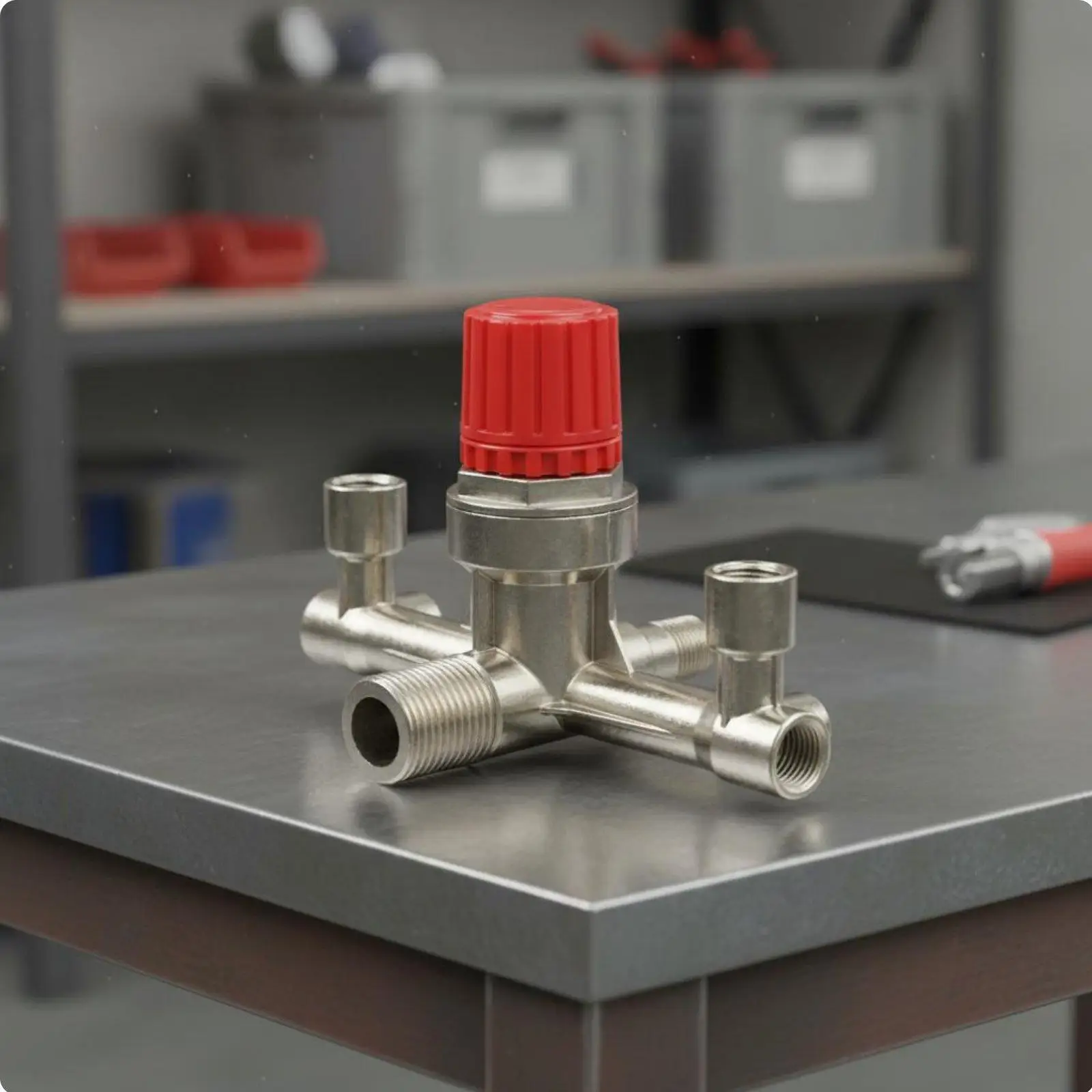 Sturdy Compressor Bracket Pressure Control Mounting Base Pneumatic Tool Holder for Quiet Oil Free Air Pump Replacement