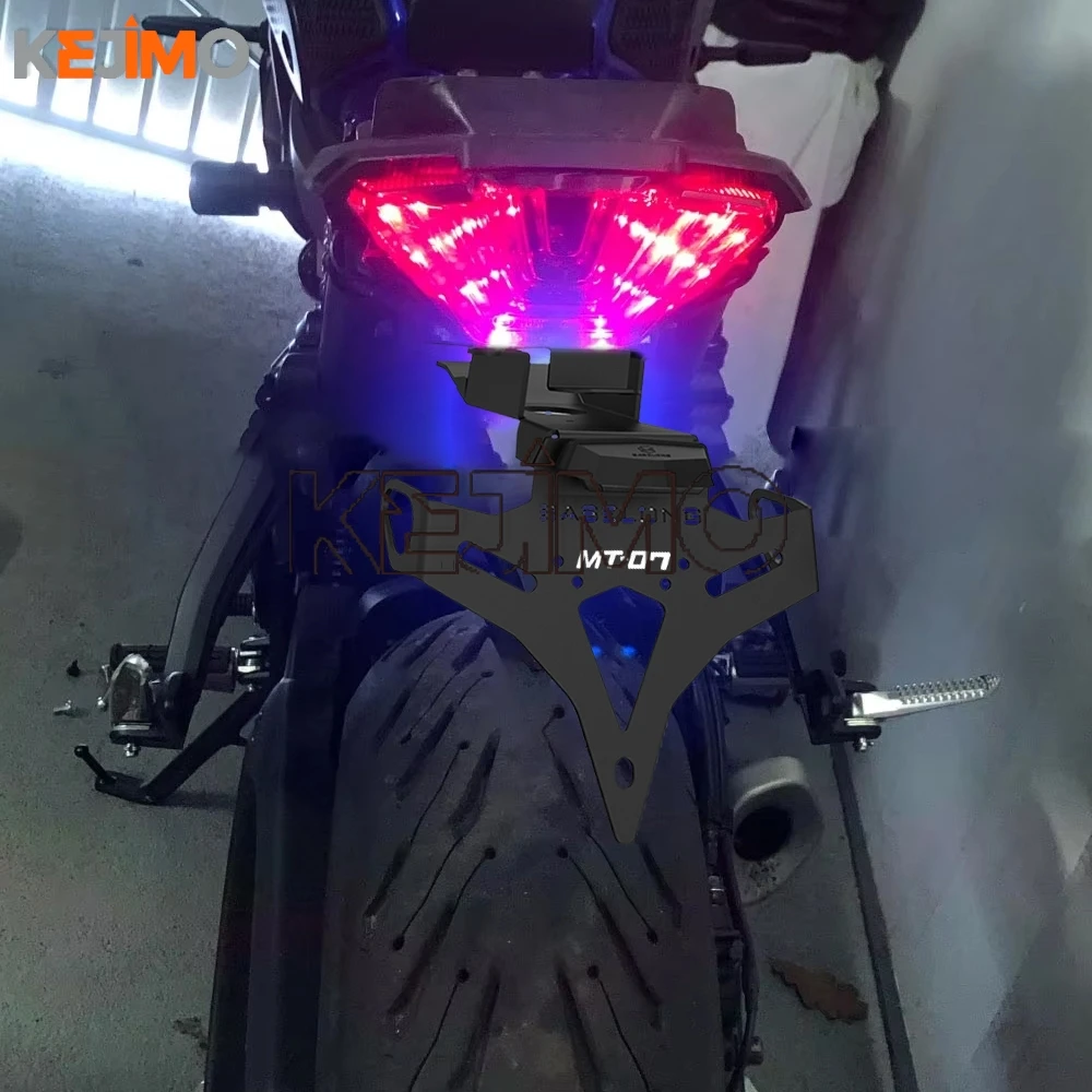 

Motorcycle FOR YAMAHA MT mt 07 MT07 Y-AMT 2025 2026 2027 Tail Tidy License Plate Holder Fender Eliminator Accesories MT-07 y-amt