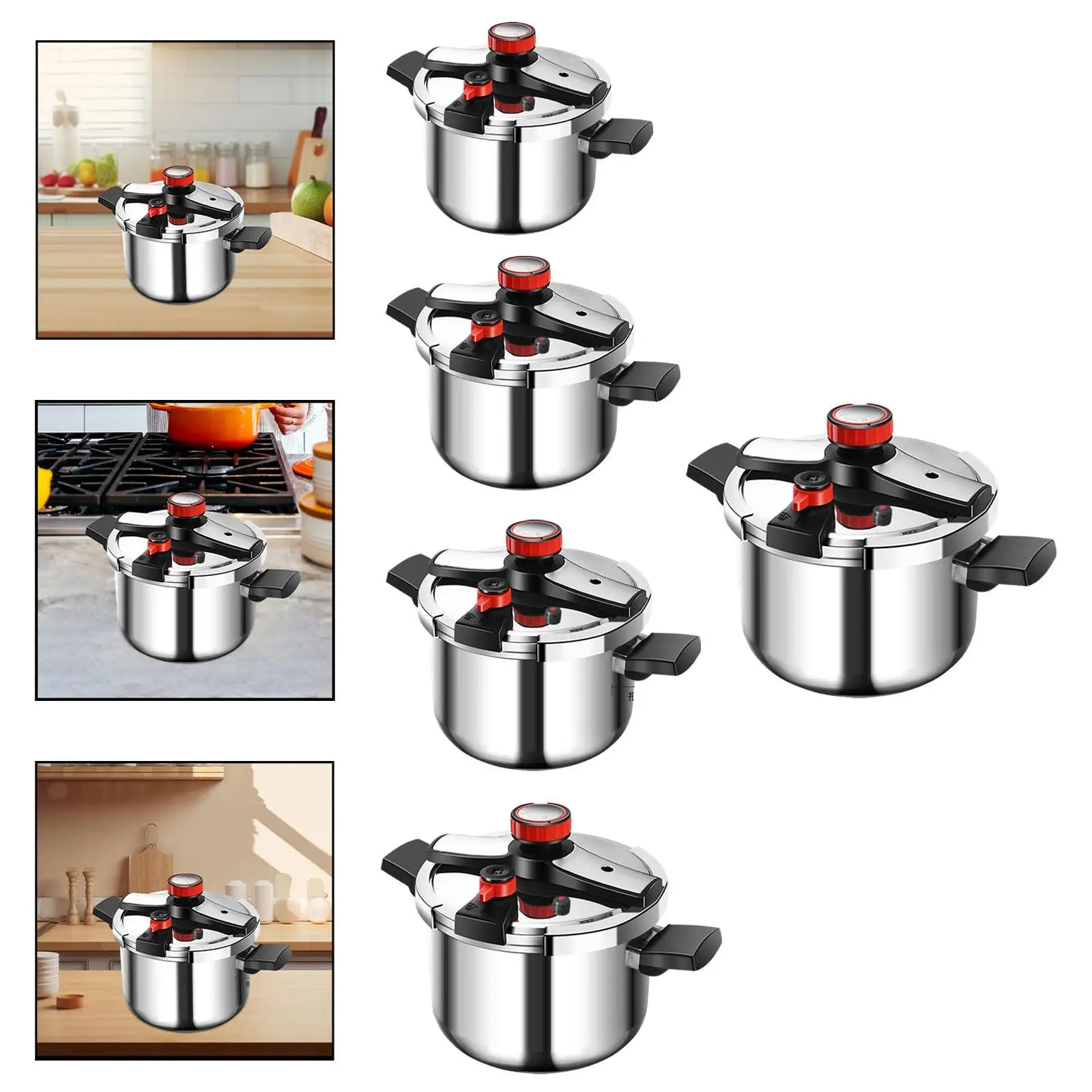 

Скороварка с крышкой, удобная открывающаяся, многофункциональная посуда, кастрюля под давлением