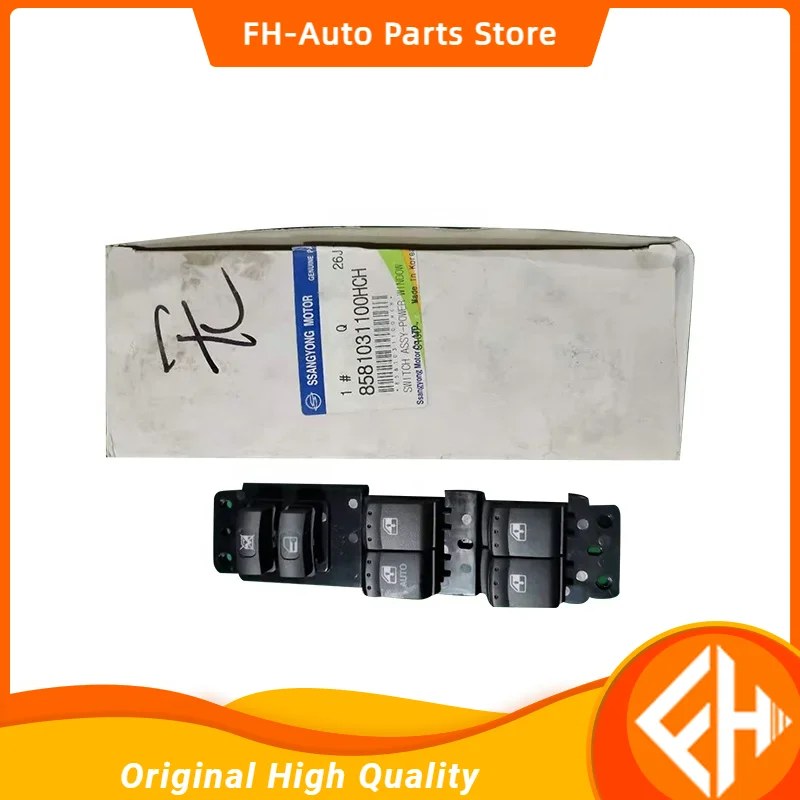 Original Ssangyong Elevator Switch Left Front Central Control Switch Actyon Kyron Rexton Korando C Musso High Quality