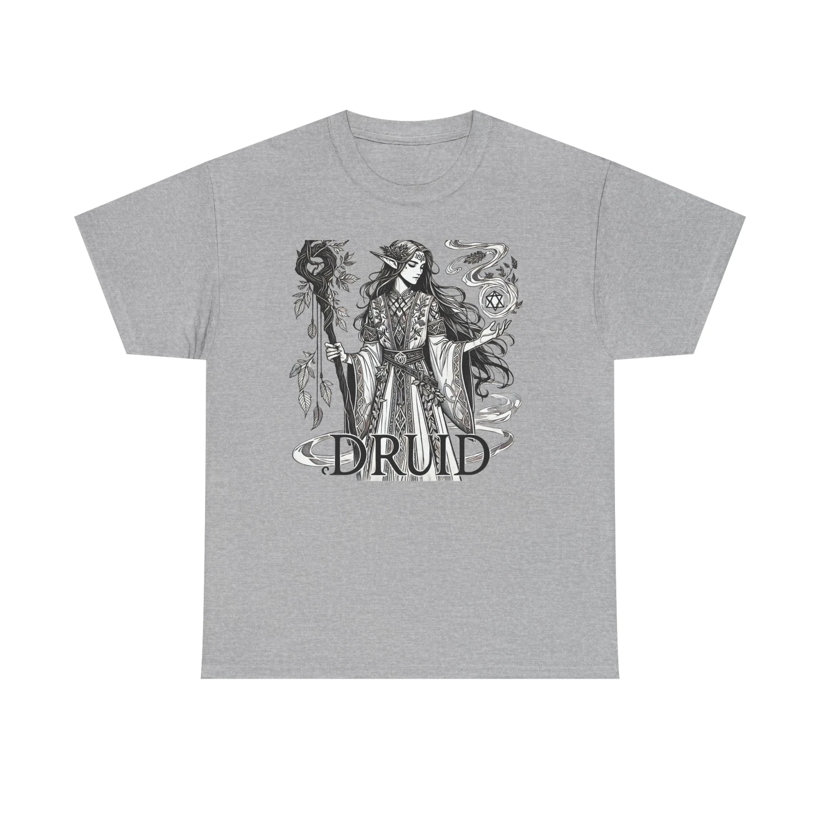 Druid Class RPG Game Night T-Shirt