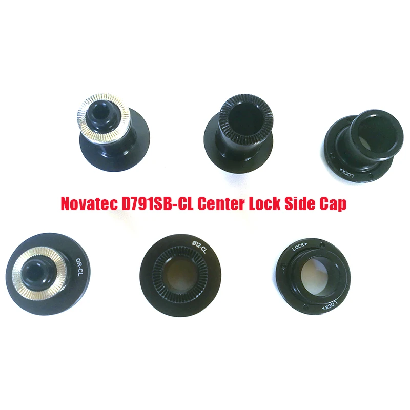 Side Cap for Novatec D791SB-CL Center Lock Front Hub Aluminum Alloy end Cap  Thru axle QR 12mm 15mm