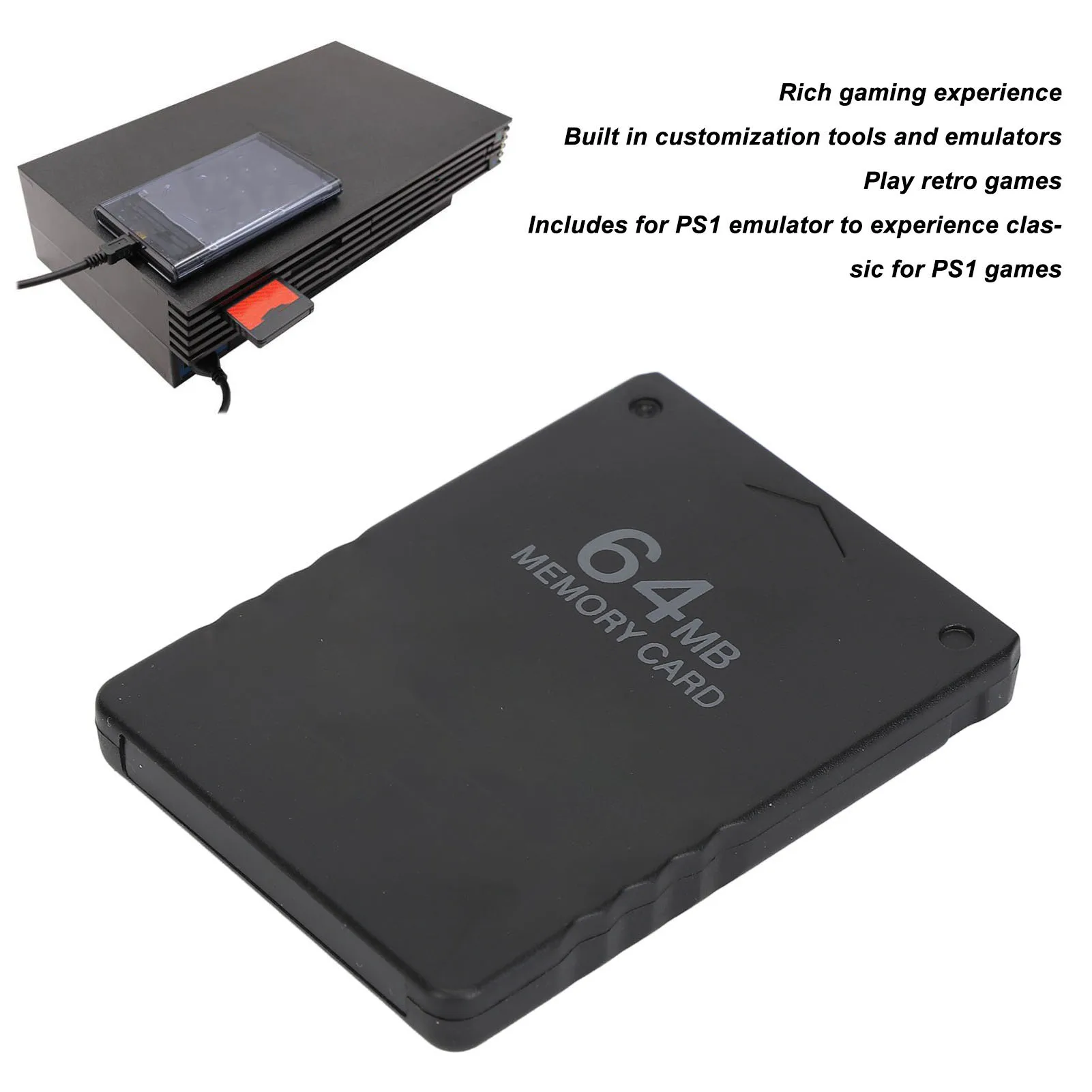 Game Console Memory Card High Speed V1.966 USB Game Start Card for PS1 PS2 Thick Machine USB Game Start Memory Card